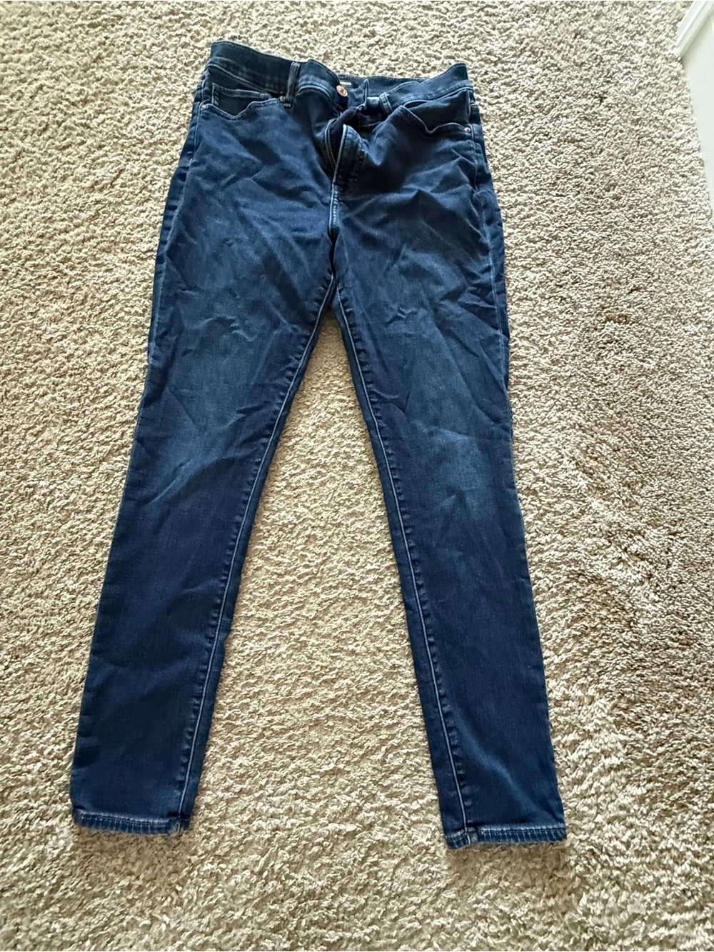 Express Women’s Navy Skinny Jeans
